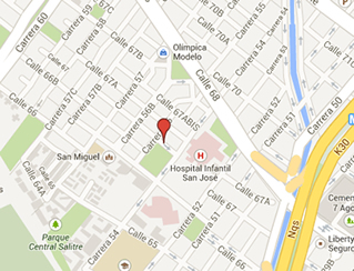 Nuestras instalaciones se encuentran en la Calle Calle 67 54 40